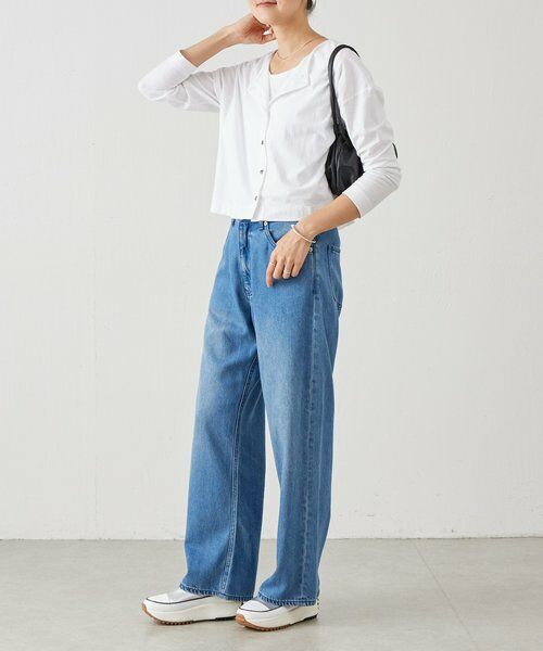 BEARDSLEY / ビアズリー カットソー | スラブショートカーディガン | 詳細6