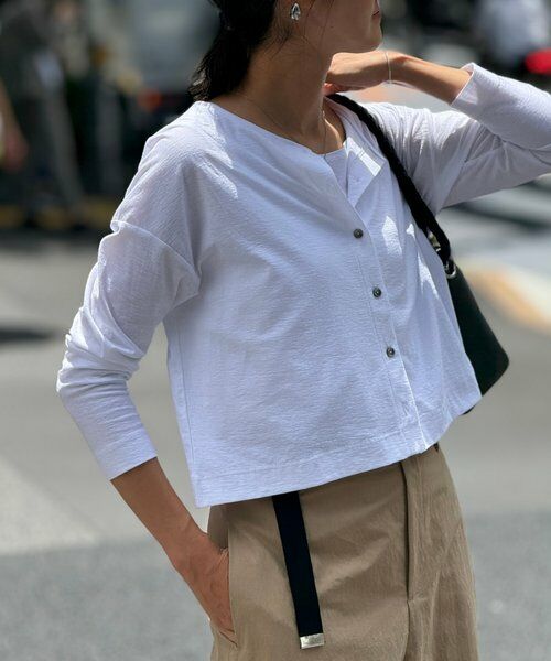 BEARDSLEY / ビアズリー カットソー | スラブショートカーディガン | 詳細9