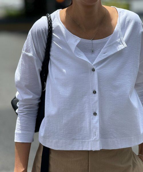 BEARDSLEY / ビアズリー カットソー | スラブコットンタンクトップ | 詳細1