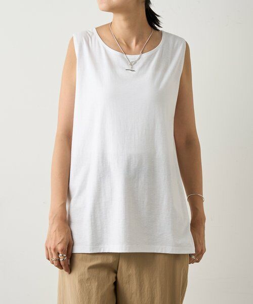 BEARDSLEY / ビアズリー カットソー | スラブコットンタンクトップ | 詳細4