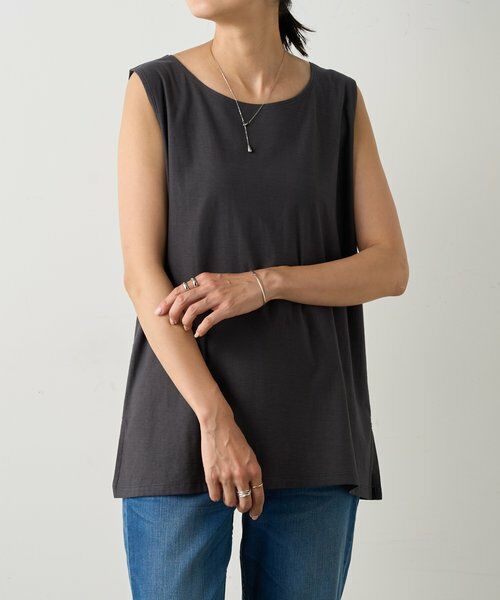 BEARDSLEY / ビアズリー カットソー | スラブコットンタンクトップ | 詳細13