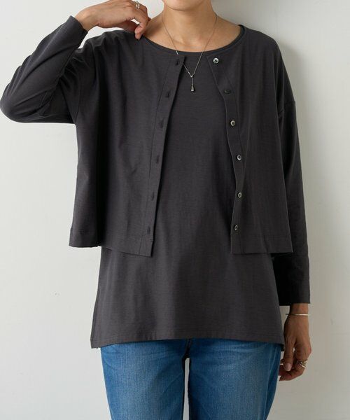 BEARDSLEY / ビアズリー カットソー | スラブコットンタンクトップ | 詳細24