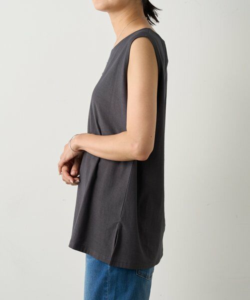 BEARDSLEY / ビアズリー カットソー | スラブコットンタンクトップ | 詳細14