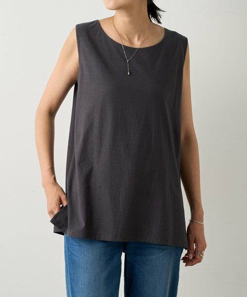 BEARDSLEY / ビアズリー カットソー | スラブコットンタンクトップ | 詳細16