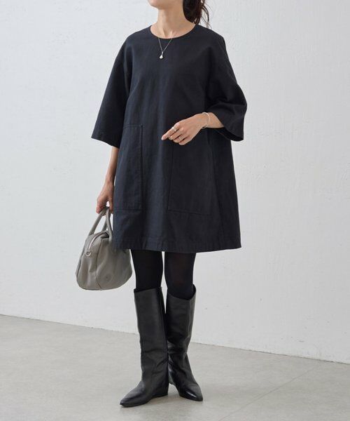 BEARDSLEY / ビアズリー ロング・マキシ丈ワンピース | コットンミニワンピース | 詳細1