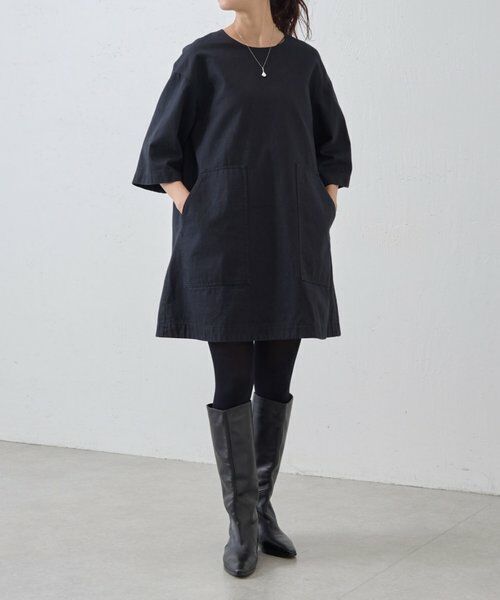 BEARDSLEY / ビアズリー ロング・マキシ丈ワンピース | コットンミニワンピース | 詳細4