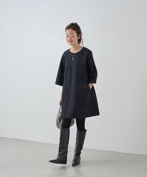 BEARDSLEY / ビアズリー ロング・マキシ丈ワンピース | コットンミニワンピース | 詳細5