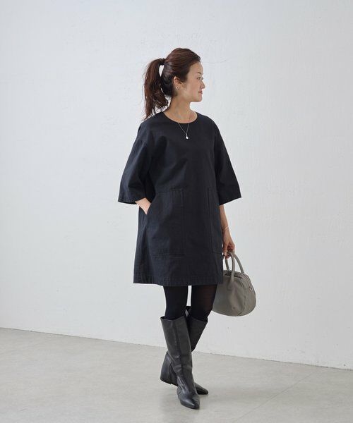 BEARDSLEY / ビアズリー ロング・マキシ丈ワンピース | コットンミニワンピース | 詳細6