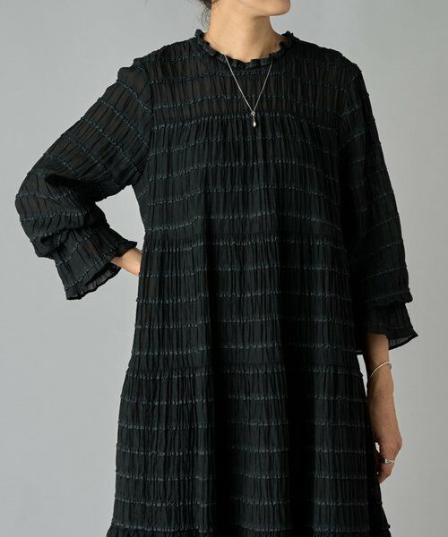 BEARDSLEY / ビアズリー ロング・マキシ丈ワンピース | ミニプリーツティアードワンピース | 詳細11