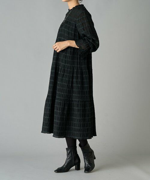 BEARDSLEY / ビアズリー ロング・マキシ丈ワンピース | ミニプリーツティアードワンピース | 詳細2