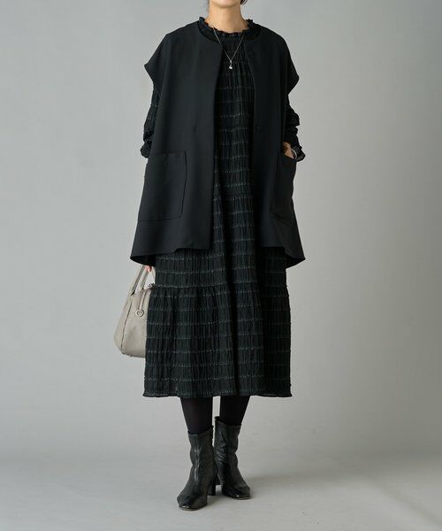 BEARDSLEY / ビアズリー ロング・マキシ丈ワンピース | ミニプリーツティアードワンピース | 詳細20