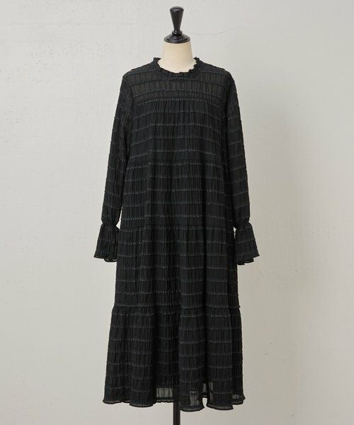 BEARDSLEY / ビアズリー ロング・マキシ丈ワンピース | ミニプリーツティアードワンピース | 詳細28