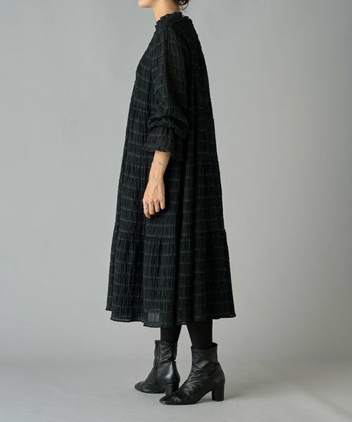 BEARDSLEY / ビアズリー ロング・マキシ丈ワンピース | ミニプリーツティアードワンピース | 詳細3