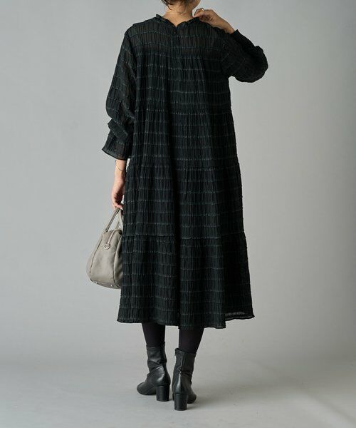 BEARDSLEY / ビアズリー ロング・マキシ丈ワンピース | ミニプリーツティアードワンピース | 詳細4