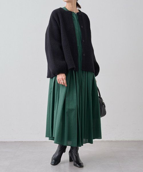 BEARDSLEY / ビアズリー ロング・マキシ丈ワンピース | ギャザーワンピース | 詳細9