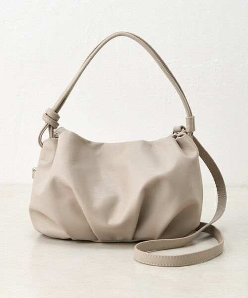 BEARDSLEY / ビアズリー ショルダーバッグ | ギャザーミニバッグ | 詳細13