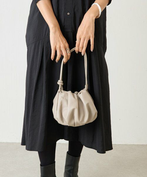 BEARDSLEY / ビアズリー ショルダーバッグ | ギャザーミニバッグ | 詳細7