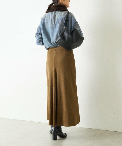 BEARDSLEY / ビアズリー ロング・マキシ丈スカート | スエードバックテールスカート | 詳細29