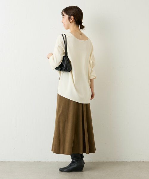 BEARDSLEY / ビアズリー ロング・マキシ丈スカート | スエードバックテールスカート | 詳細3