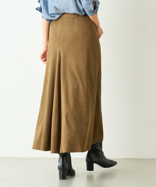 BEARDSLEY / ビアズリー ロング・マキシ丈スカート | スエードバックテールスカート | 詳細8