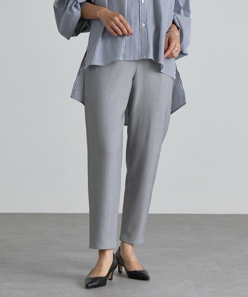 BEARDSLEY / ビアズリー その他パンツ | ダブルクロスウエストリブスリムパンツ | 詳細1