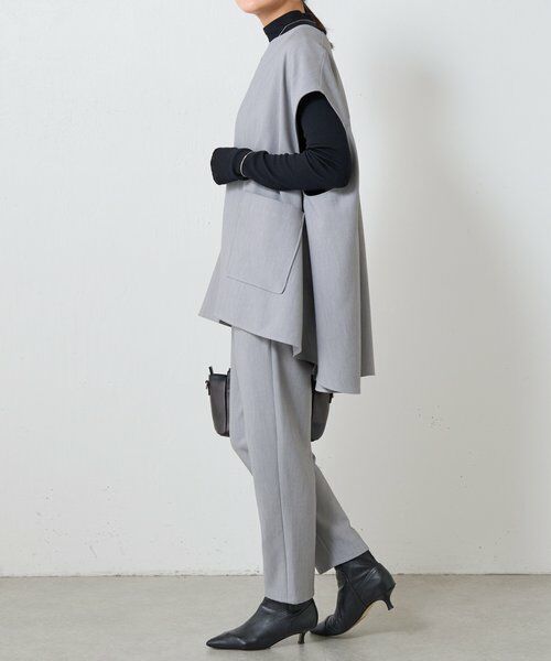 BEARDSLEY / ビアズリー その他パンツ | ダブルクロスウエストリブスリムパンツ | 詳細12