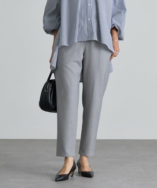 BEARDSLEY / ビアズリー その他パンツ | ダブルクロスウエストリブスリムパンツ | 詳細4