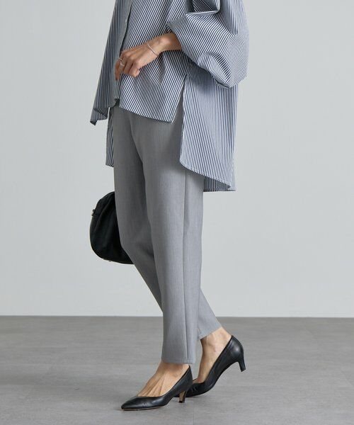 BEARDSLEY / ビアズリー その他パンツ | ダブルクロスウエストリブスリムパンツ | 詳細6