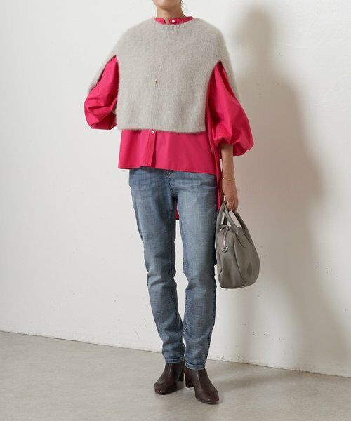 BEARDSLEY / ビアズリー シャツ・ブラウス | ソデリブフレアシャツ | 詳細9