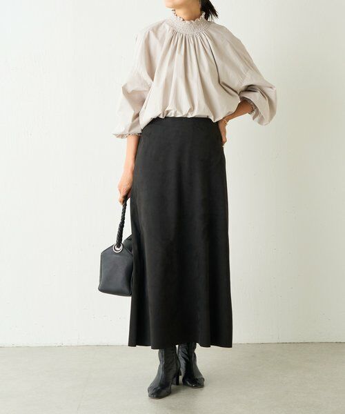 BEARDSLEY / ビアズリー シャツ・ブラウス | シャーリングハイネックシャツ | 詳細15