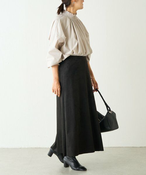 BEARDSLEY / ビアズリー シャツ・ブラウス | シャーリングハイネックシャツ | 詳細17