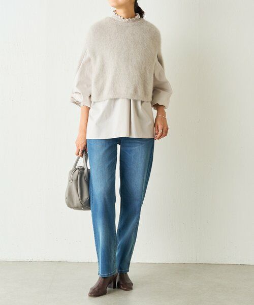 BEARDSLEY / ビアズリー シャツ・ブラウス | シャーリングハイネックシャツ | 詳細19