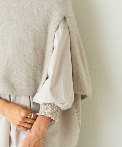 BEARDSLEY / ビアズリー シャツ・ブラウス | シャーリングハイネックシャツ | 詳細22