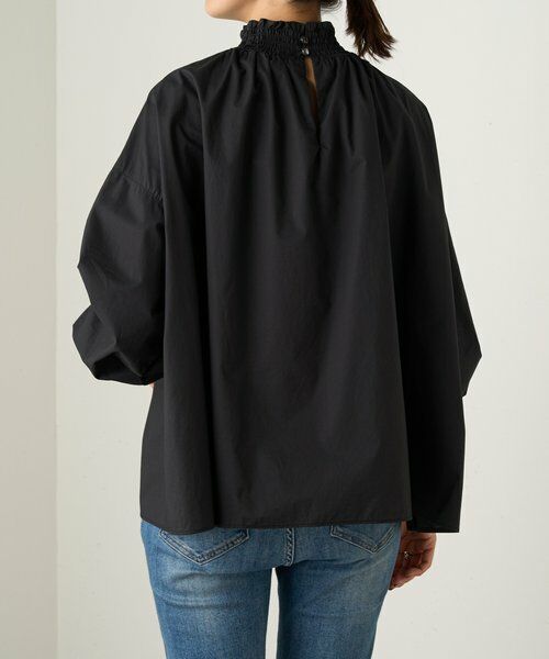 BEARDSLEY / ビアズリー シャツ・ブラウス | シャーリングハイネックシャツ | 詳細28