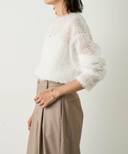 BEARDSLEY / ビアズリー シャツ・ブラウス | フェザーチュールブラウス | 詳細2