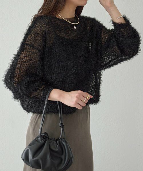 BEARDSLEY / ビアズリー シャツ・ブラウス | フェザーチュールブラウス | 詳細13