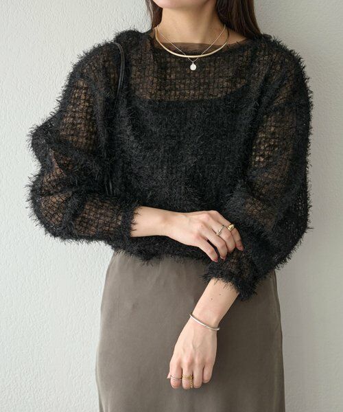 BEARDSLEY / ビアズリー シャツ・ブラウス | フェザーチュールブラウス | 詳細14