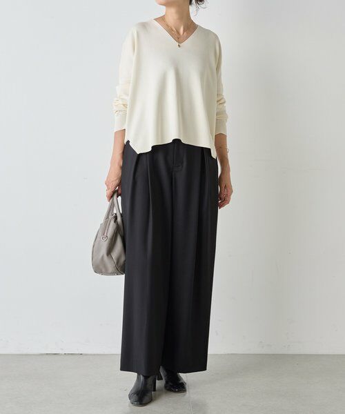 BEARDSLEY / ビアズリー ニット・セーター | シンプルVニット | 詳細13