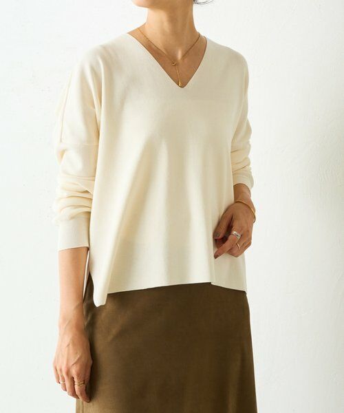 BEARDSLEY / ビアズリー ニット・セーター | シンプルVニット | 詳細6