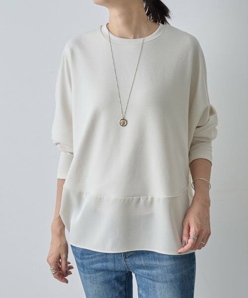 BEARDSLEY / ビアズリー カットソー | ラウンドキリカエプルオーバー | 詳細1