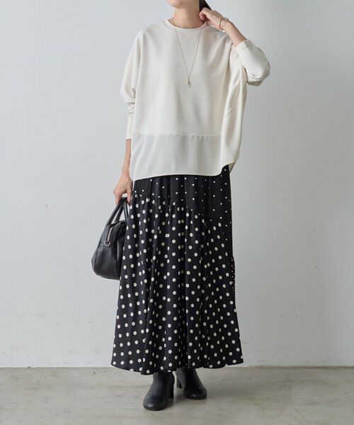 BEARDSLEY / ビアズリー カットソー | ラウンドキリカエプルオーバー | 詳細25