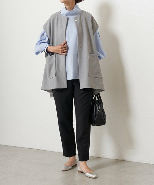 【BEARDSLEY】ショートジャケット BEARDSLEY（ビアズリー）の「ノーカラーショート サマー