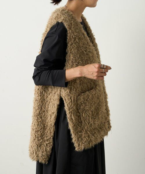 BEARDSLEY / ビアズリー その他アウター | カーリーファーベスト | 詳細10