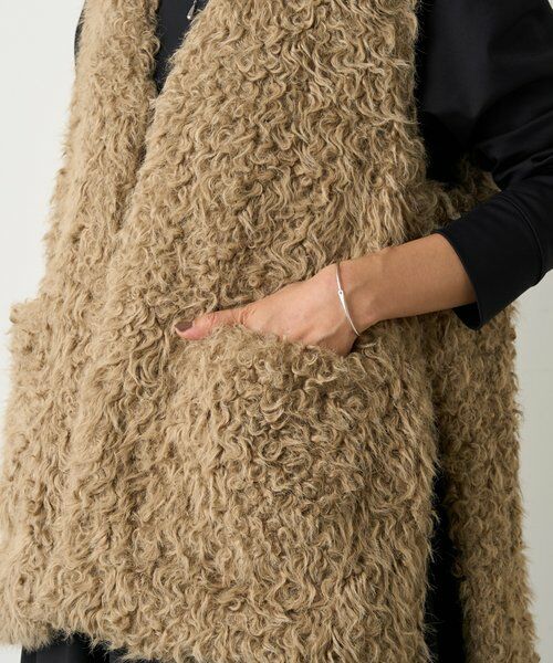 BEARDSLEY / ビアズリー その他アウター | カーリーファーベスト | 詳細11