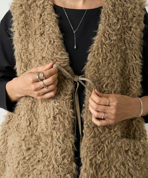 BEARDSLEY / ビアズリー その他アウター | カーリーファーベスト | 詳細13