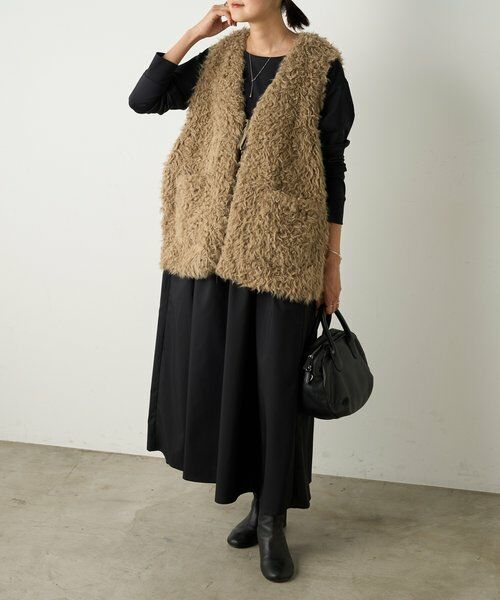 BEARDSLEY / ビアズリー その他アウター | カーリーファーベスト | 詳細14