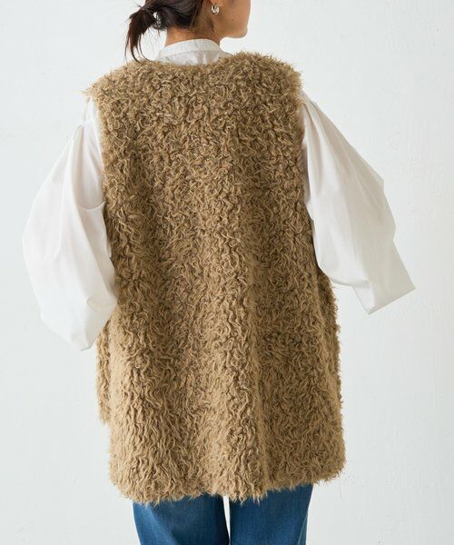 BEARDSLEY / ビアズリー その他アウター | カーリーファーベスト | 詳細3