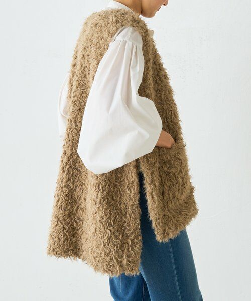 BEARDSLEY / ビアズリー その他アウター | カーリーファーベスト | 詳細4