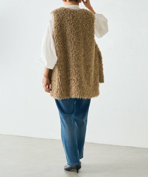 BEARDSLEY / ビアズリー その他アウター | カーリーファーベスト | 詳細7