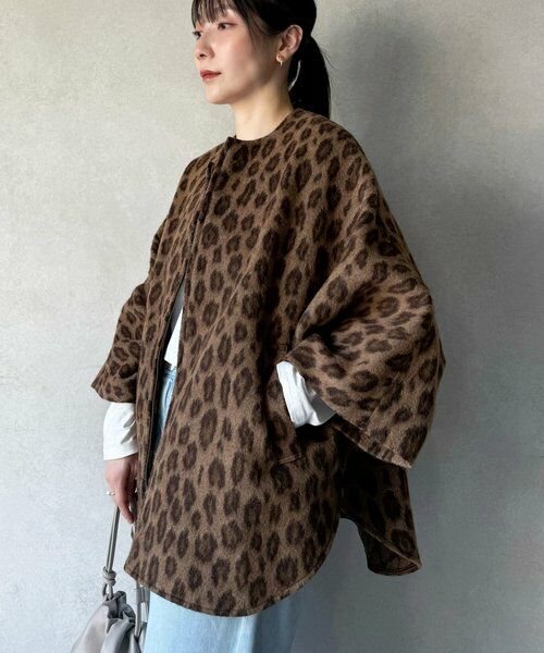 BEARDSLEY / ビアズリー その他アウター | ウールポンチョコート | 詳細6